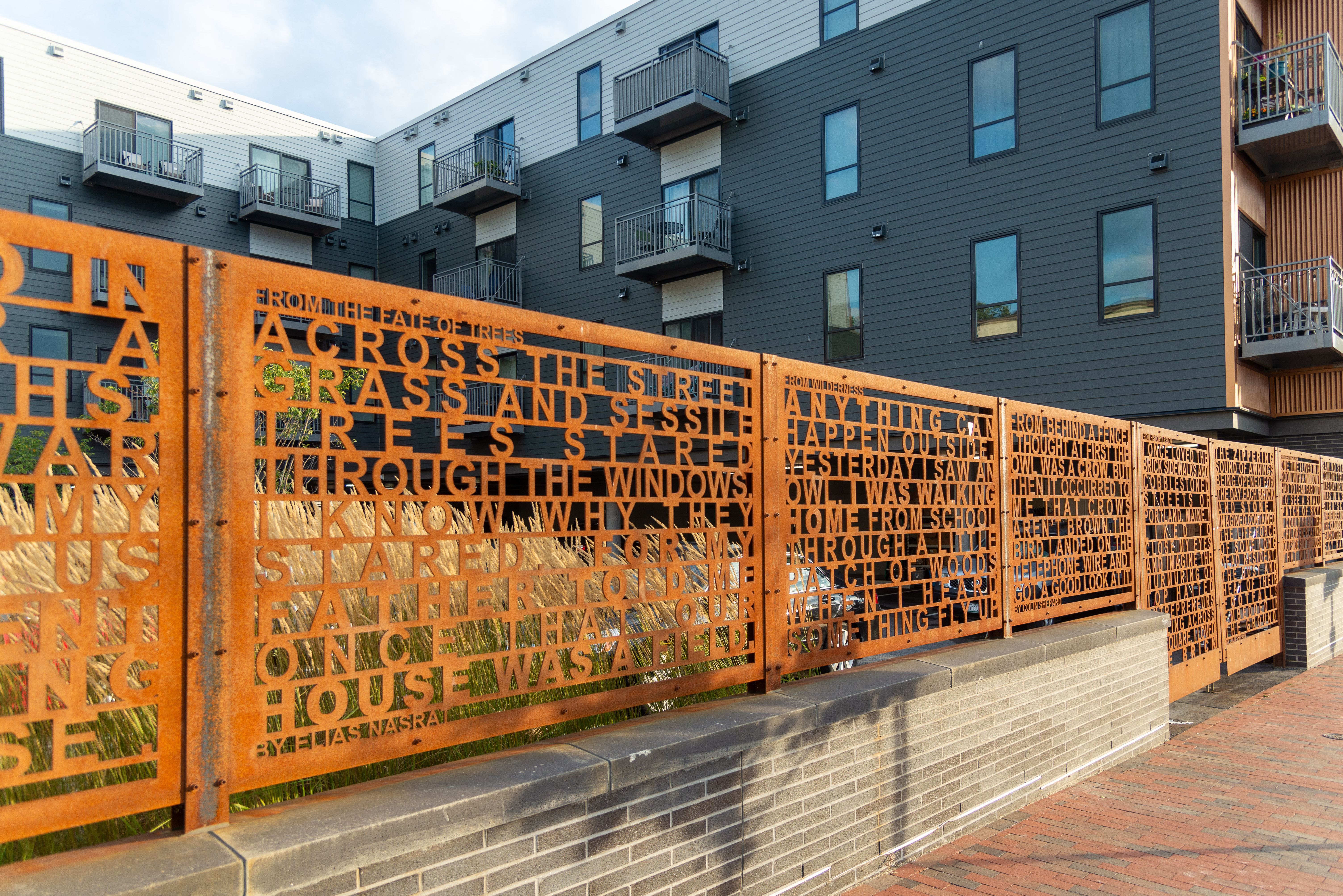 The Telling Room Fence